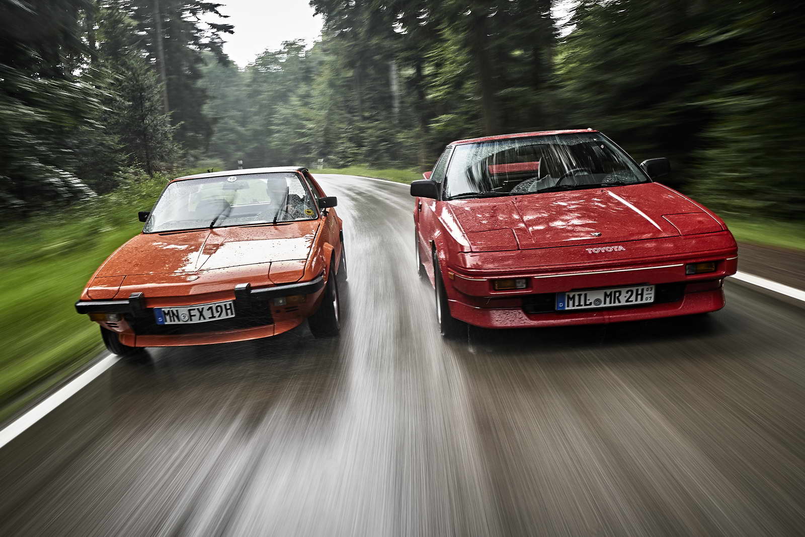 Toyota MR2 vs Fiat X 15